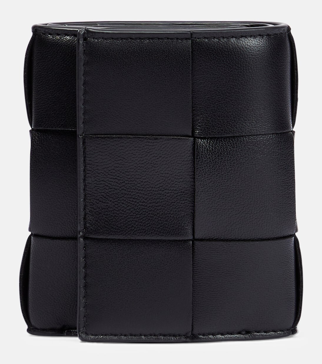 

Складной кожаный кошелек Bottega Veneta, черный