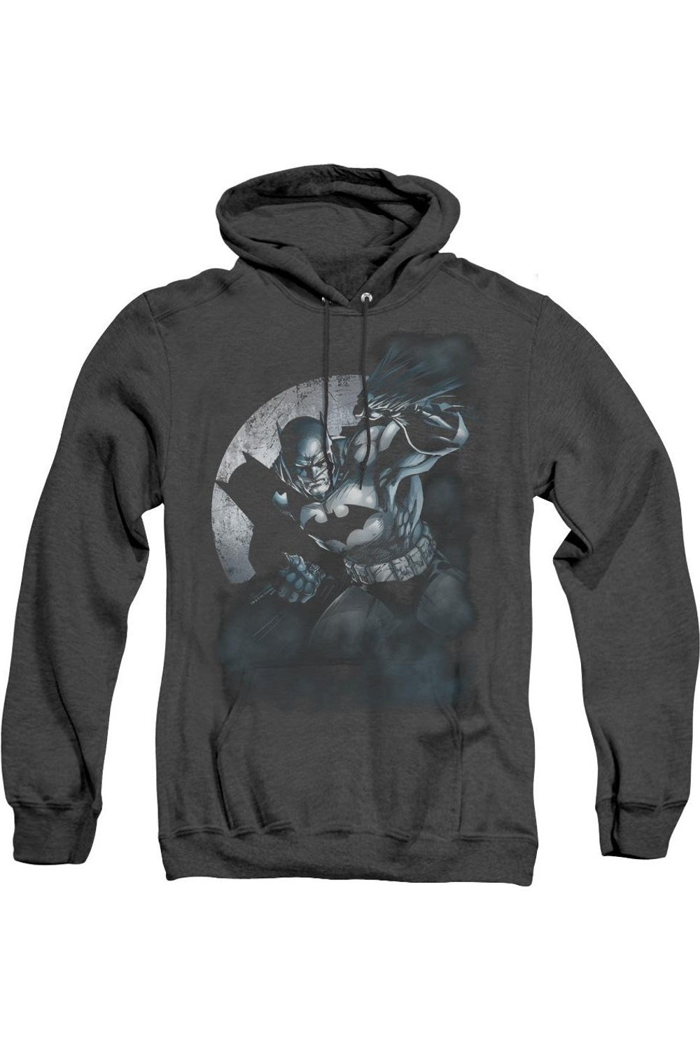 

Batman Spotlight Adult Heather Hoodie / Толстовка с капюшоном Gildan, черный