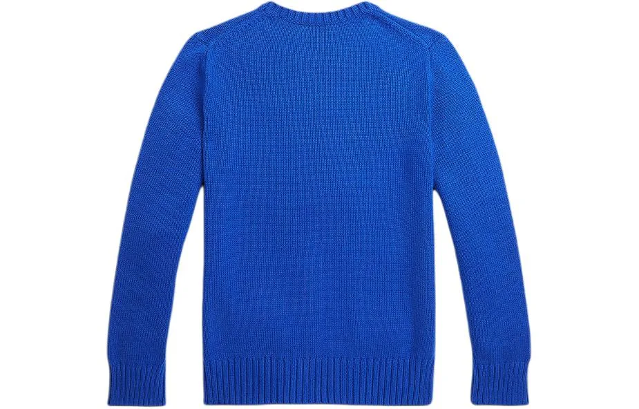 Polo Ralph Lauren Свитер SS24 Royal Blue детский — фото 3