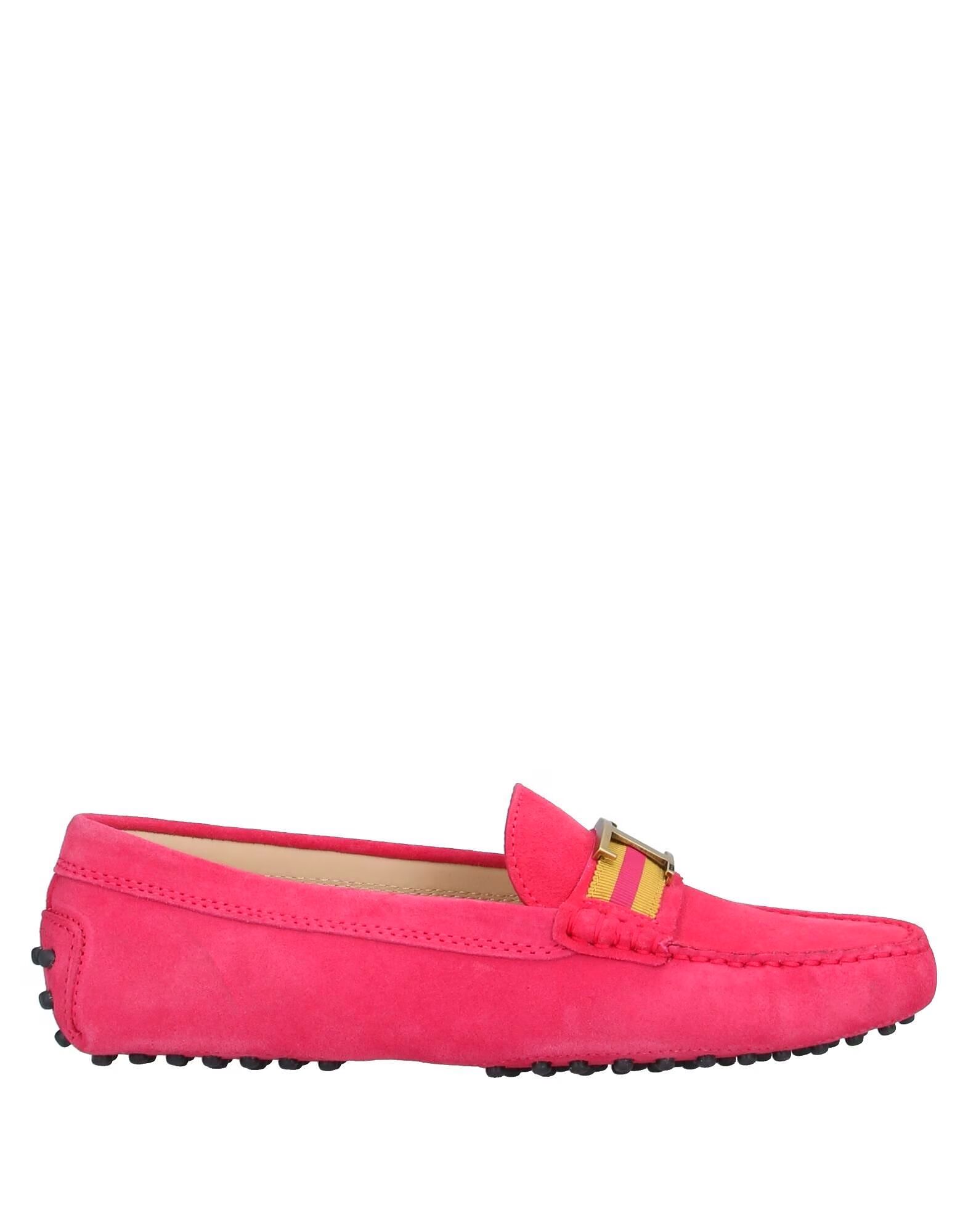 Лоферы Tod'S, фуксия