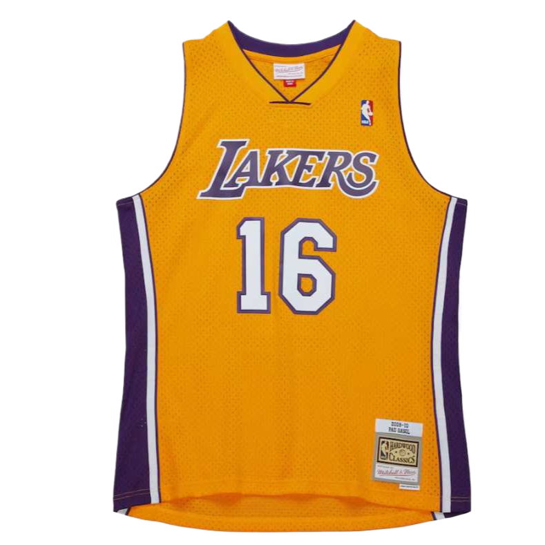

Джерси баскетбольная Mitchell & Ness 2009/10 Hardwood Classics Pau Gasol Los Angeles Lakers Swingman Mitchell Ness, золото