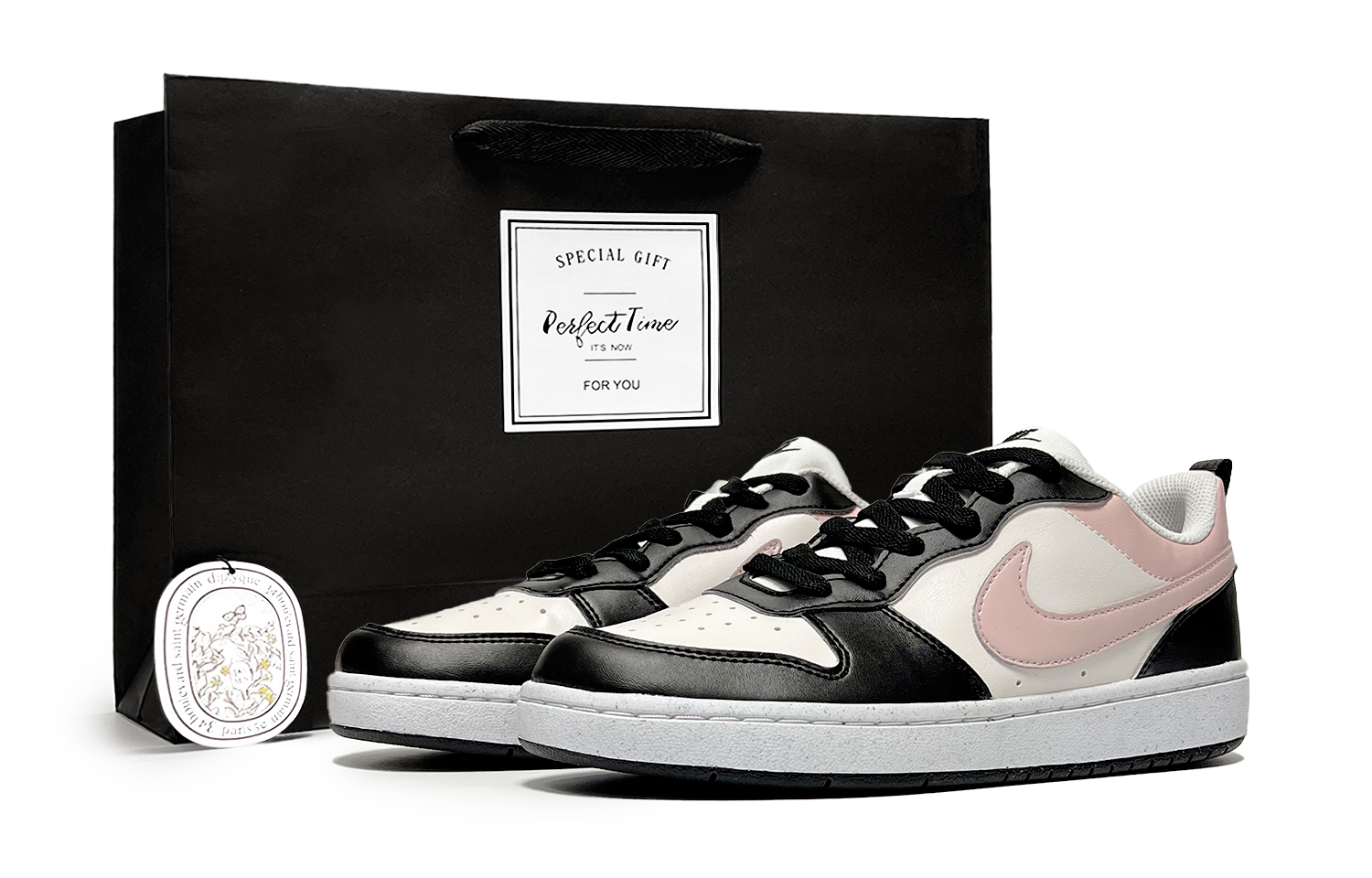 

Детские скейтерские кроссовки Court Borough для младших школьников Nike, черный