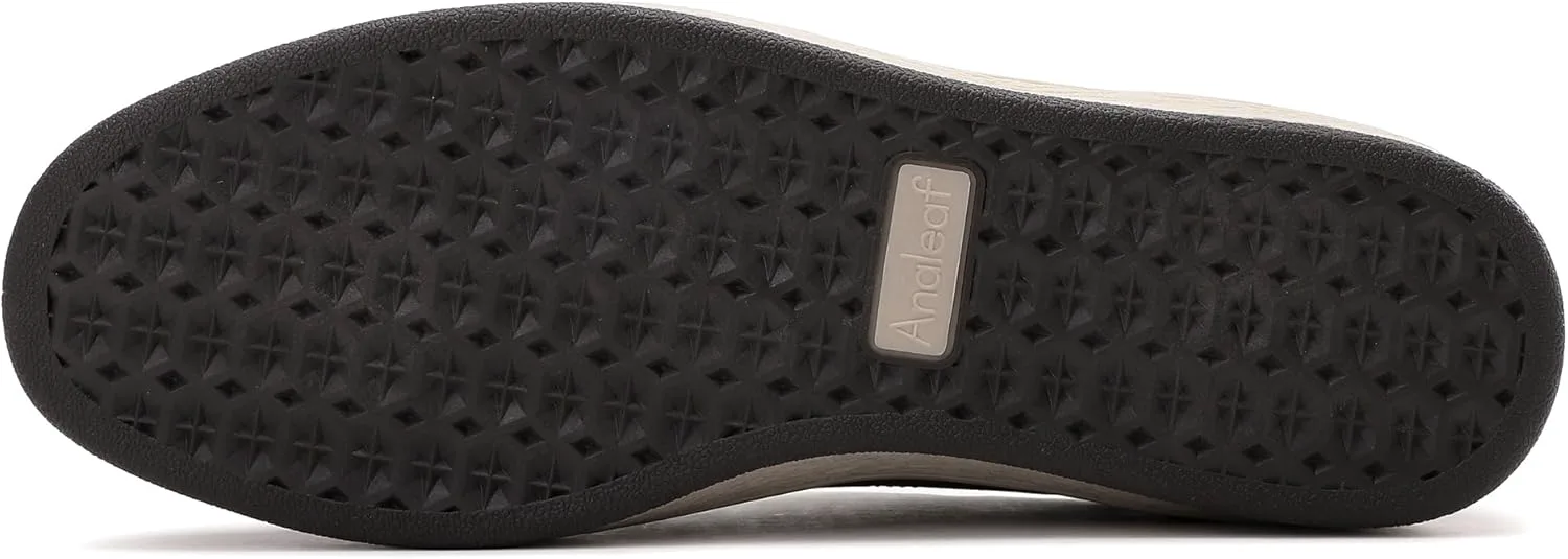 

Мужские повседневные оксфорды, модные кроссовки, мягкие и удобные туфли на шнуровке ANALEAF, темно-коричневый