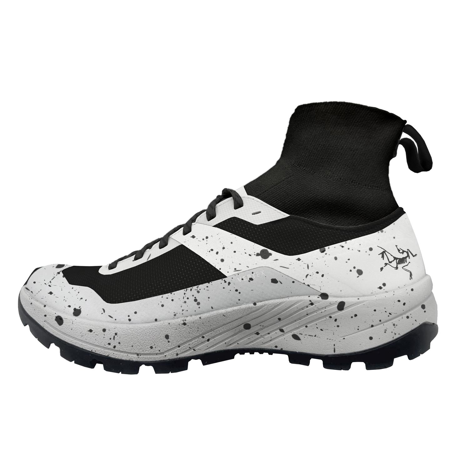 

Arcteryx Верте амортизация, износостойкие высокие кроссовки Unisex Black White