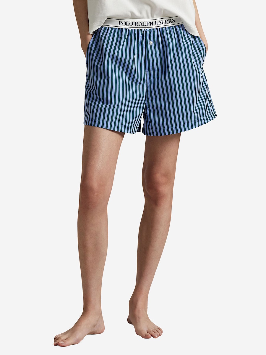 Пижамные штаны Polo Ralph Lauren  Boxer, небесно-голубой/нефритовый — фото 2