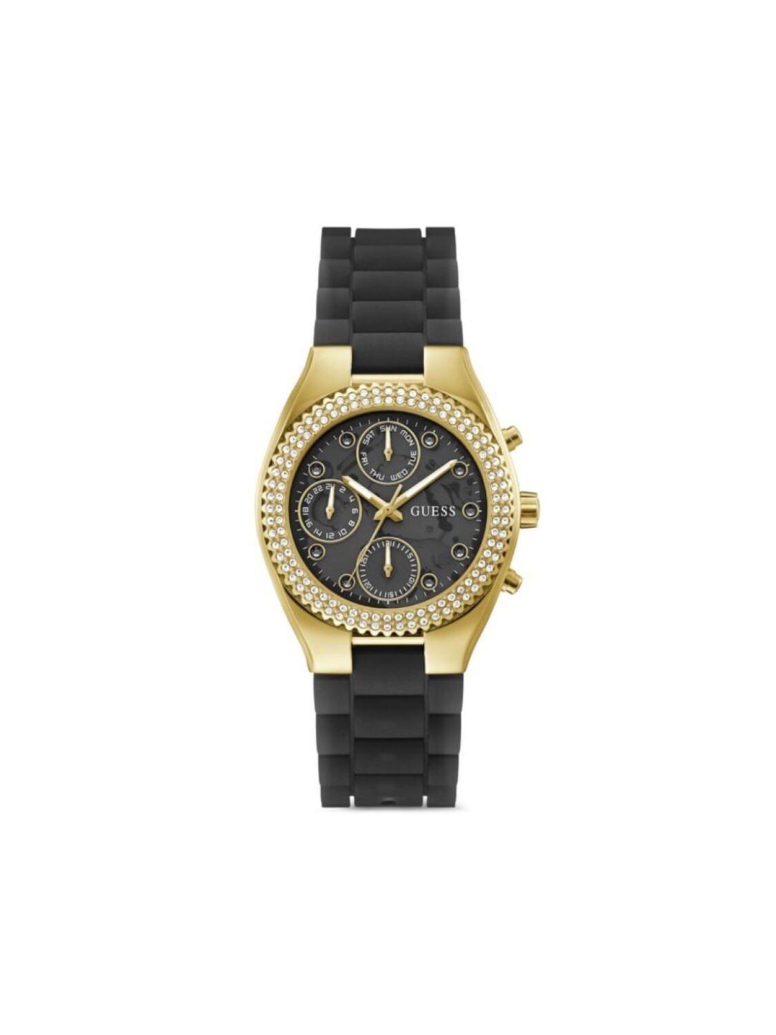 

Наручные часы с хронографом 37 мм GUESS USA, черный