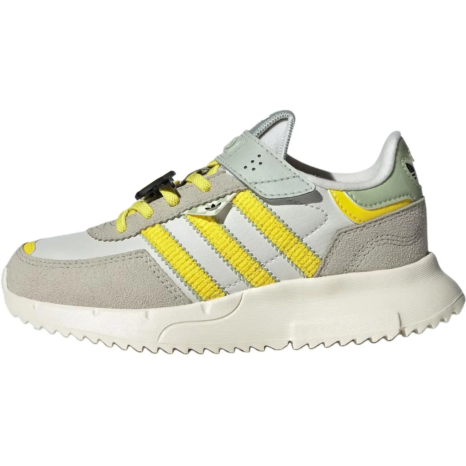 

Adidas Originals Disney x Retropy F2 низкие детские повседневные кроссовки серый желтый