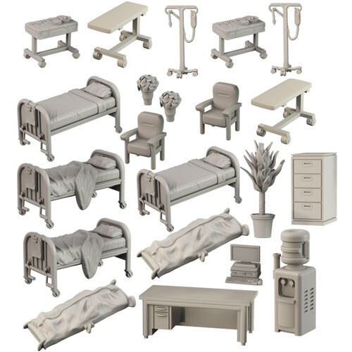 

Аксессуары Mantic Games Terrain Crate: Hospital