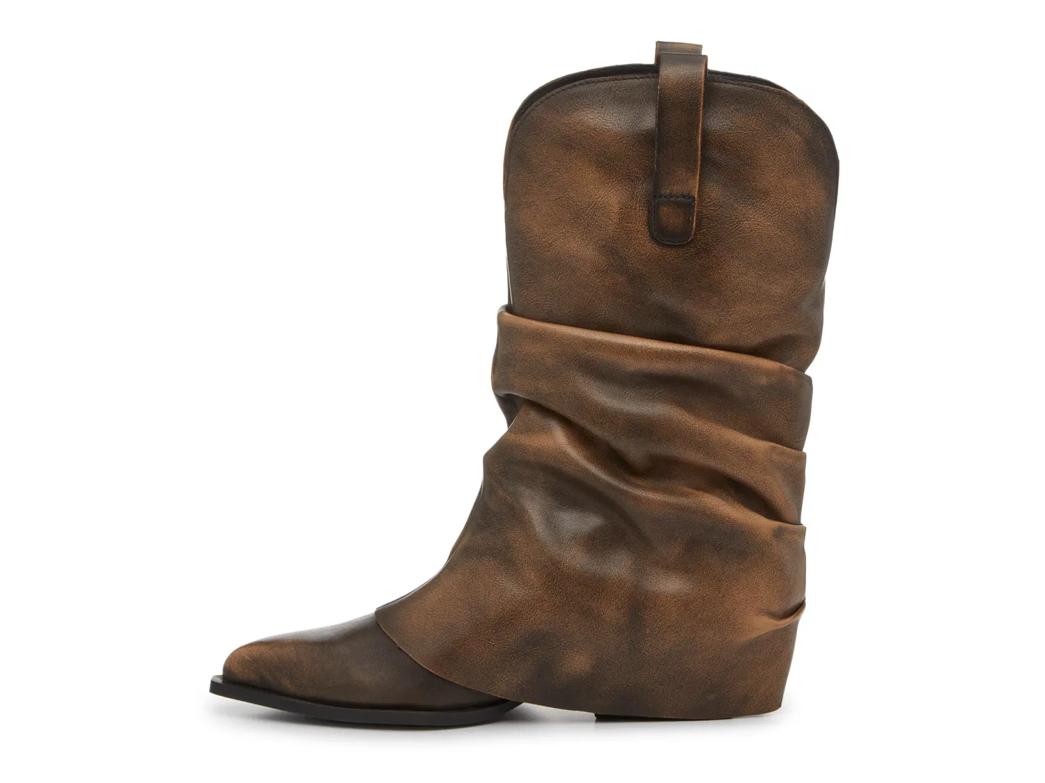 Ботильоны Zorra Foldover Bootie Crown Vintage, коричневый — фото 3