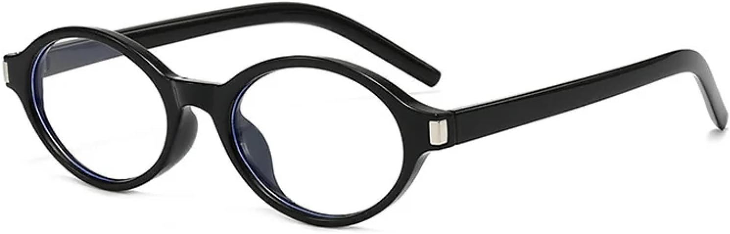 

Солнцезащитные очки с защитой от УФ-излучения UV400 | Маленькая оправа "кошачий глаз" овальной формы с заклепками | для женщин и мужчин, для занятий спортом на открытом воздухе и вождения DSVIGF, Black