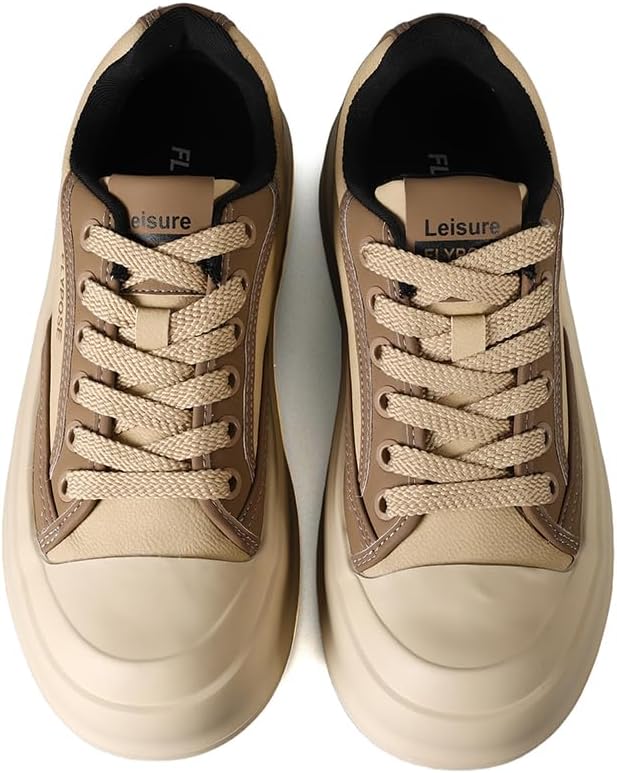 

Мужские стильные и кроссовки на платформе с увеличенным носком идеально подходят для дорожных поездок, занятий фитнесом и повседневных прогулок Meixi Mobile, Rice Dumpling