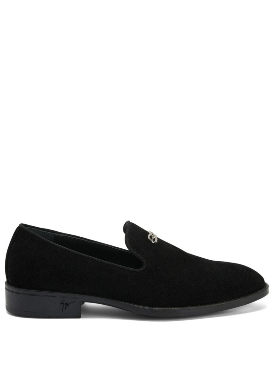 

Giuseppe Zanotti лоферы Imrham с декором Logozalì, черный