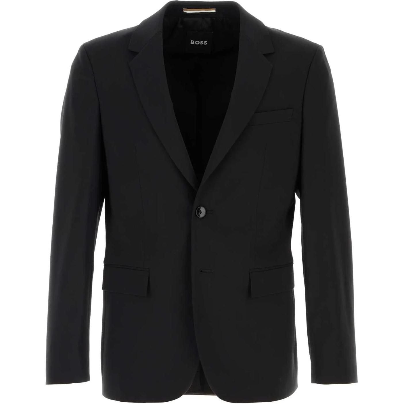 

Блазер однобортный Boss Houston HUGO BOSS, черный
