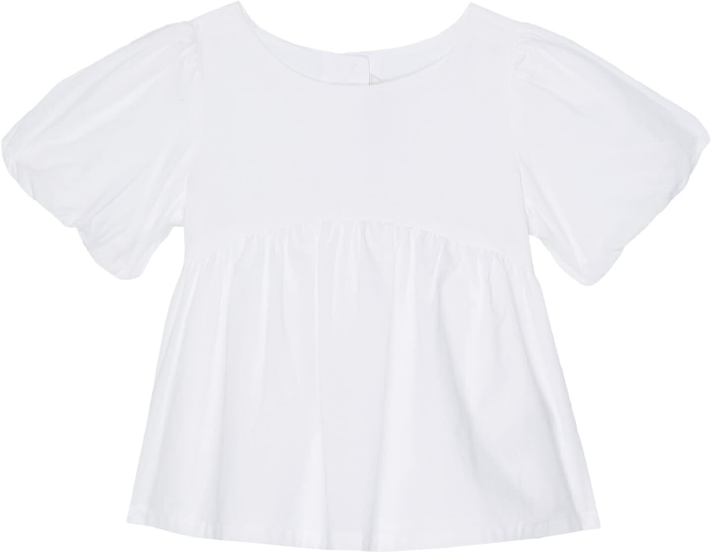 

Пуловер Janie and Jack Puff Sleeve Blouse, белый