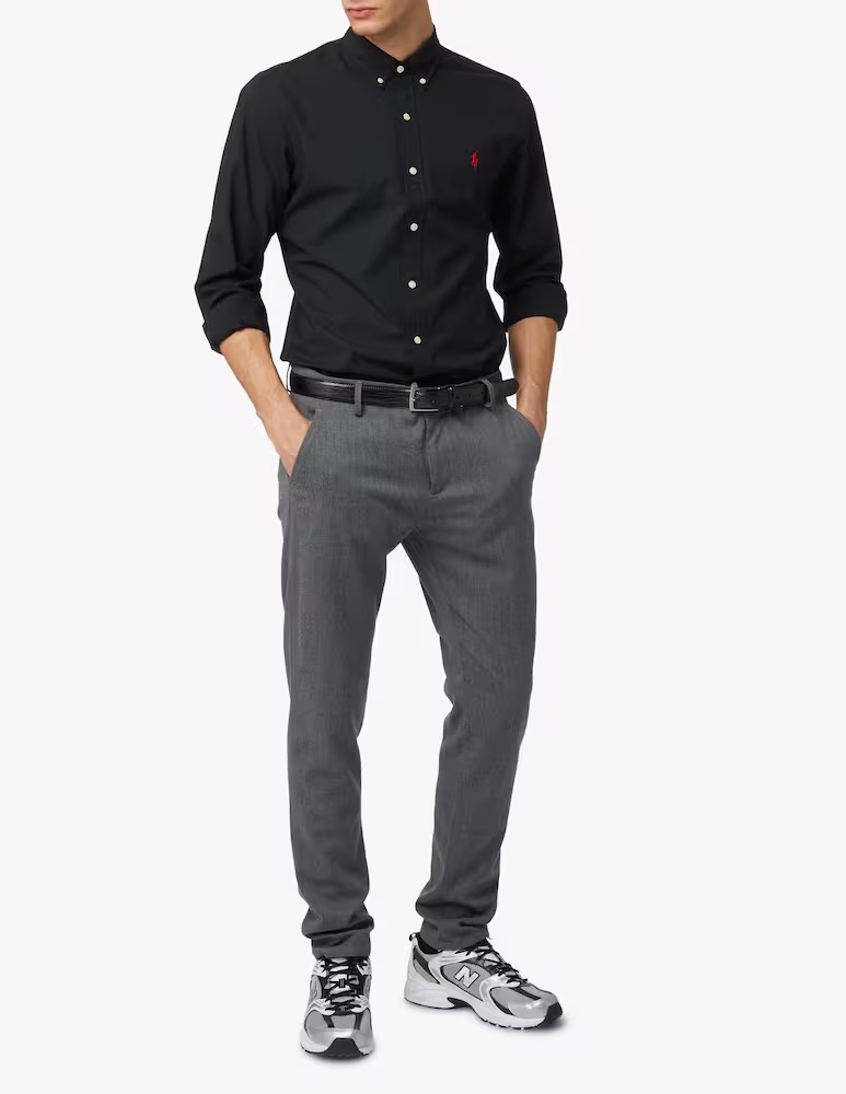 Спортивная рубашка из бистряка Polo Ralph Lauren, цвет Polo Black — фото 2