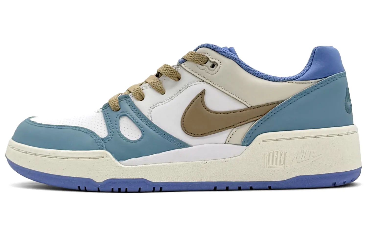 

Мужские кроссовки для скейтбординга Full Force Low-Top белого/синего цвета Nike, цвет Peacock Blue, Синий, Мужские кроссовки для скейтбординга Full Force Low-Top белого/синего цвета Nike, цвет Peacock Blue