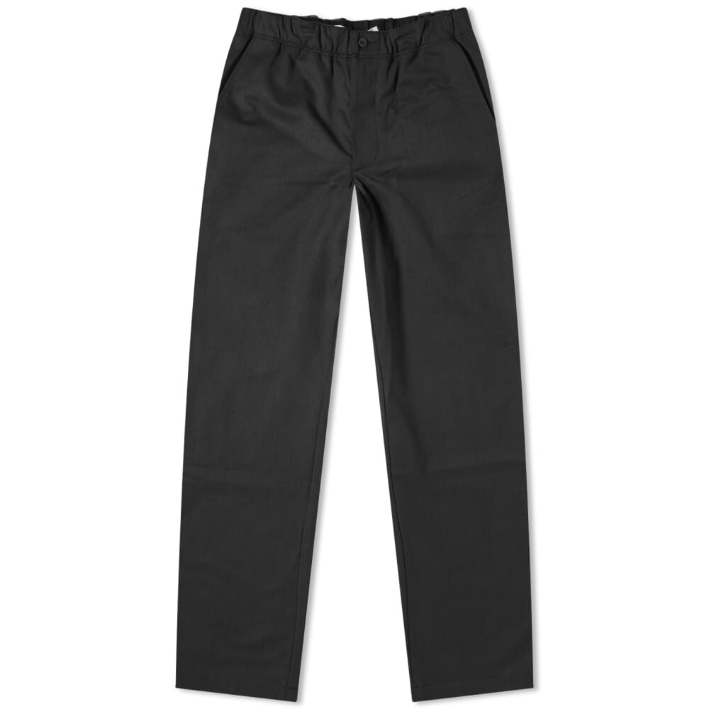 

Свободные саржевые брюки Norse Projects Ezra, черный