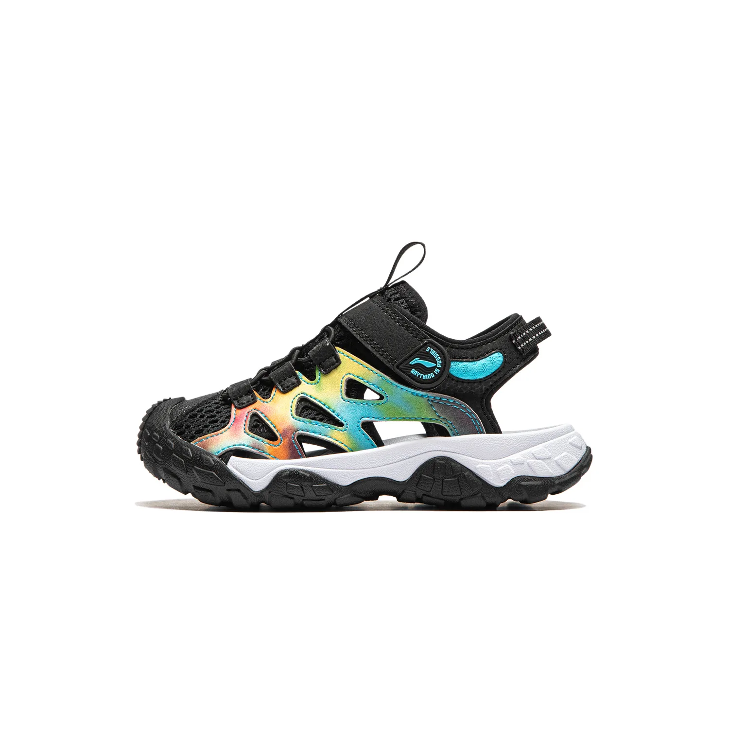 YOUNG Детские сандалии Li-Ning YOUNG Trek 2 KIDS черно-синие