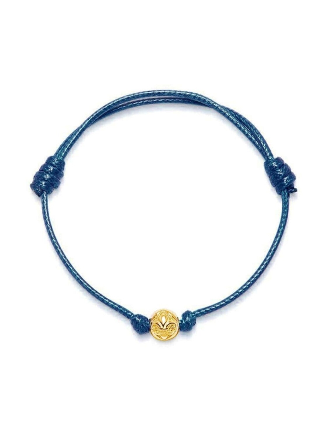 

Браслет с гравировкой логотипа Nialaya Jewelry, синий
