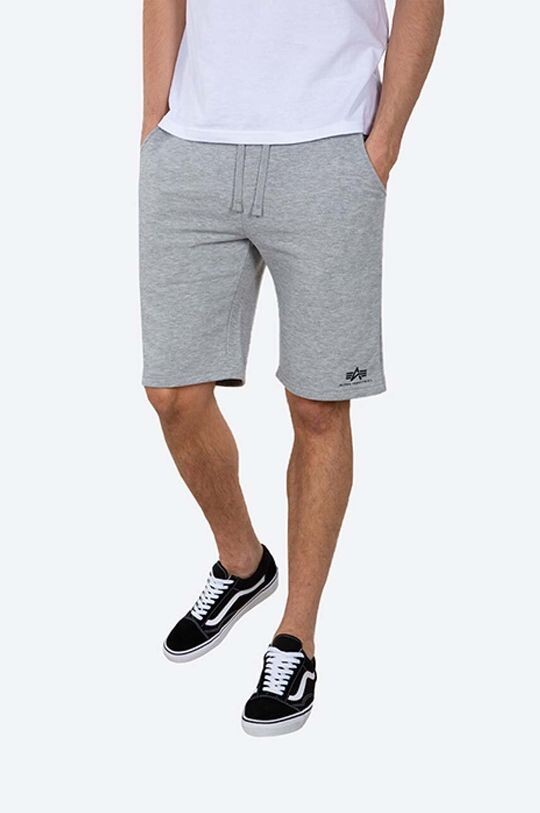 

Базовые шорты Alpha Industries, серый
