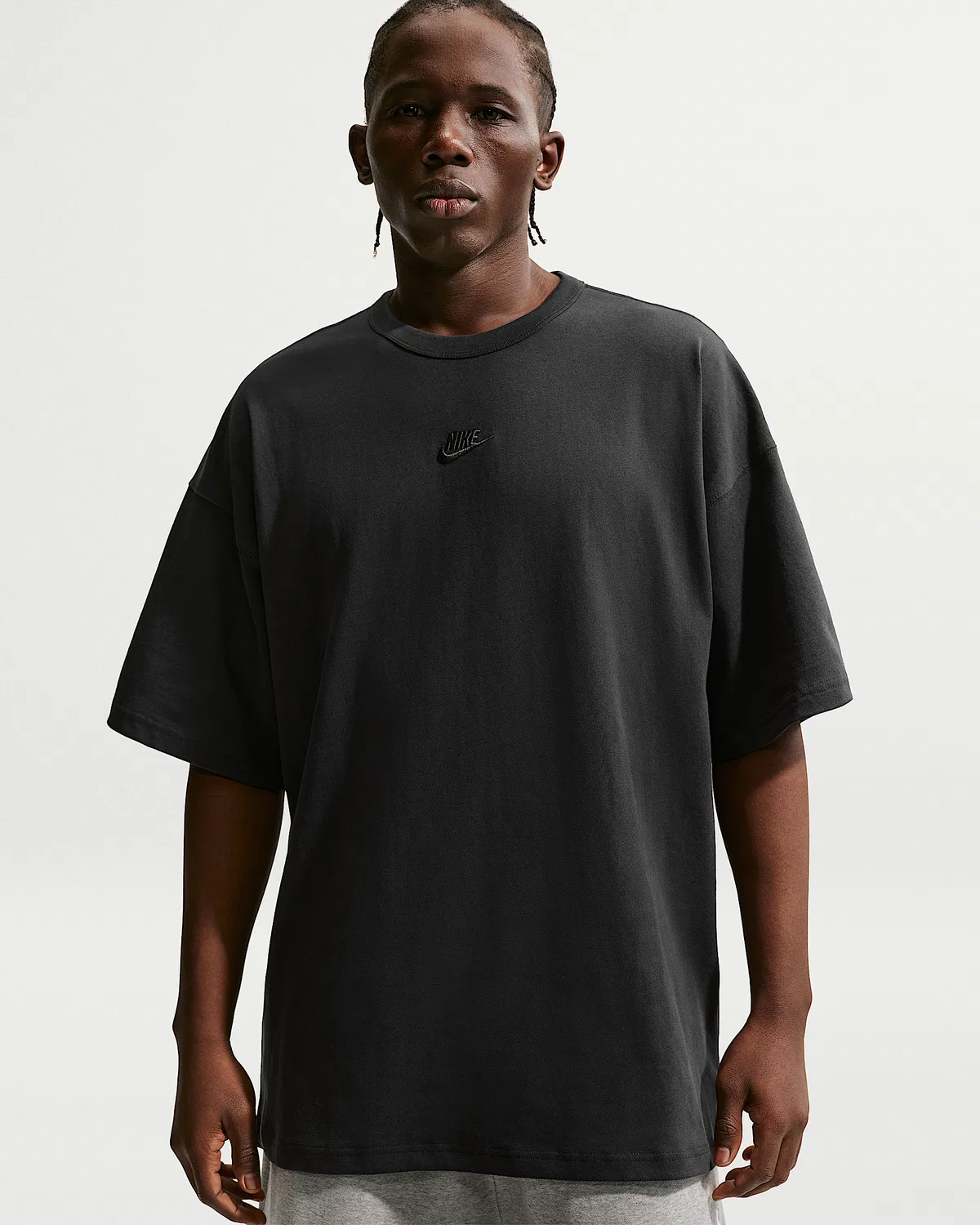 Мужская оверсайз футболка Nike Sportswear Premium Essentials, Off Noir