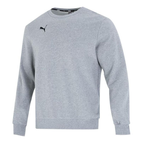 

Свитер ess logo crew sweater 'grey' Puma, серый