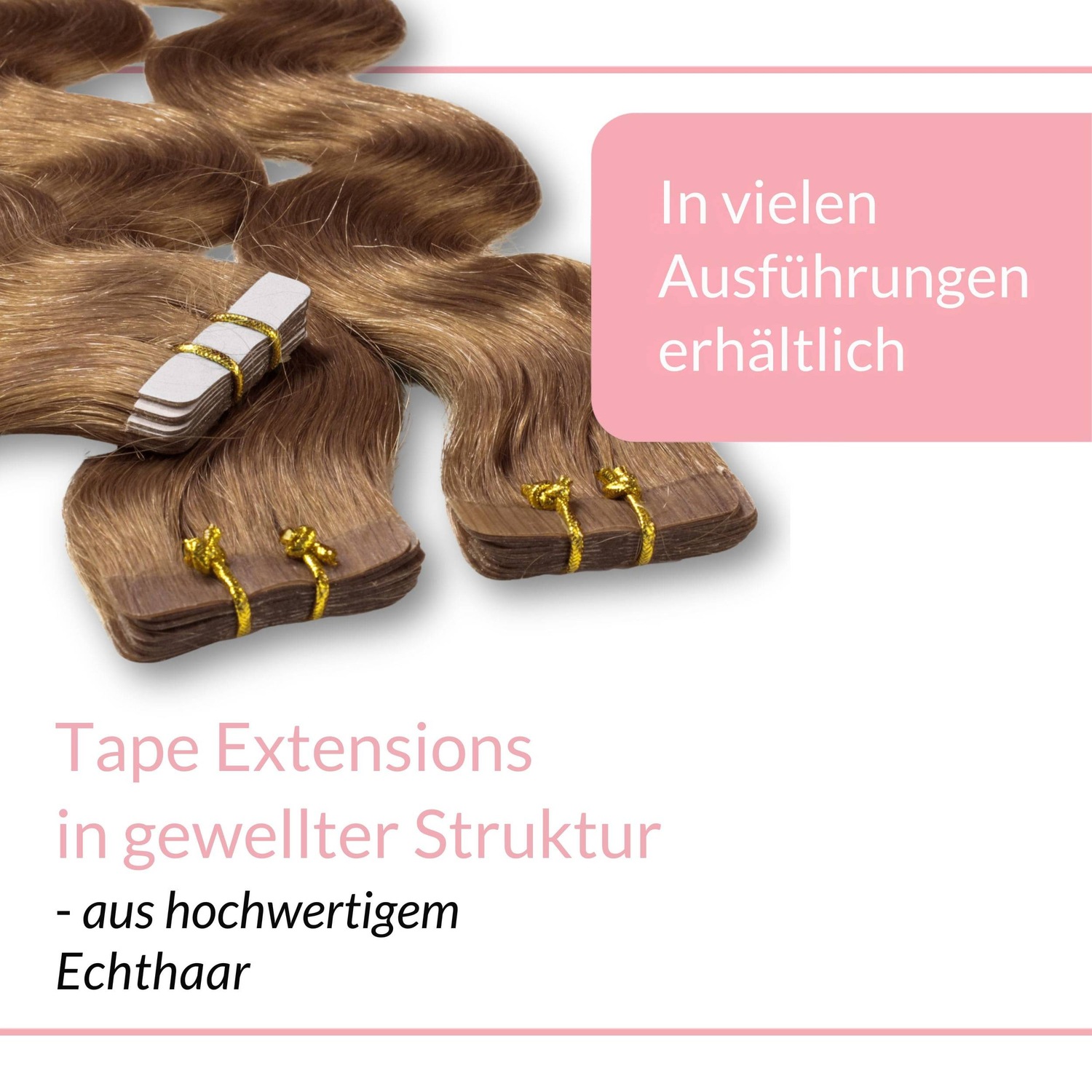Накладные волосы tape extensions echthaar #8/1 hellblond asch Hair2Heart, 60cm, количество 10 шт. — фото 3