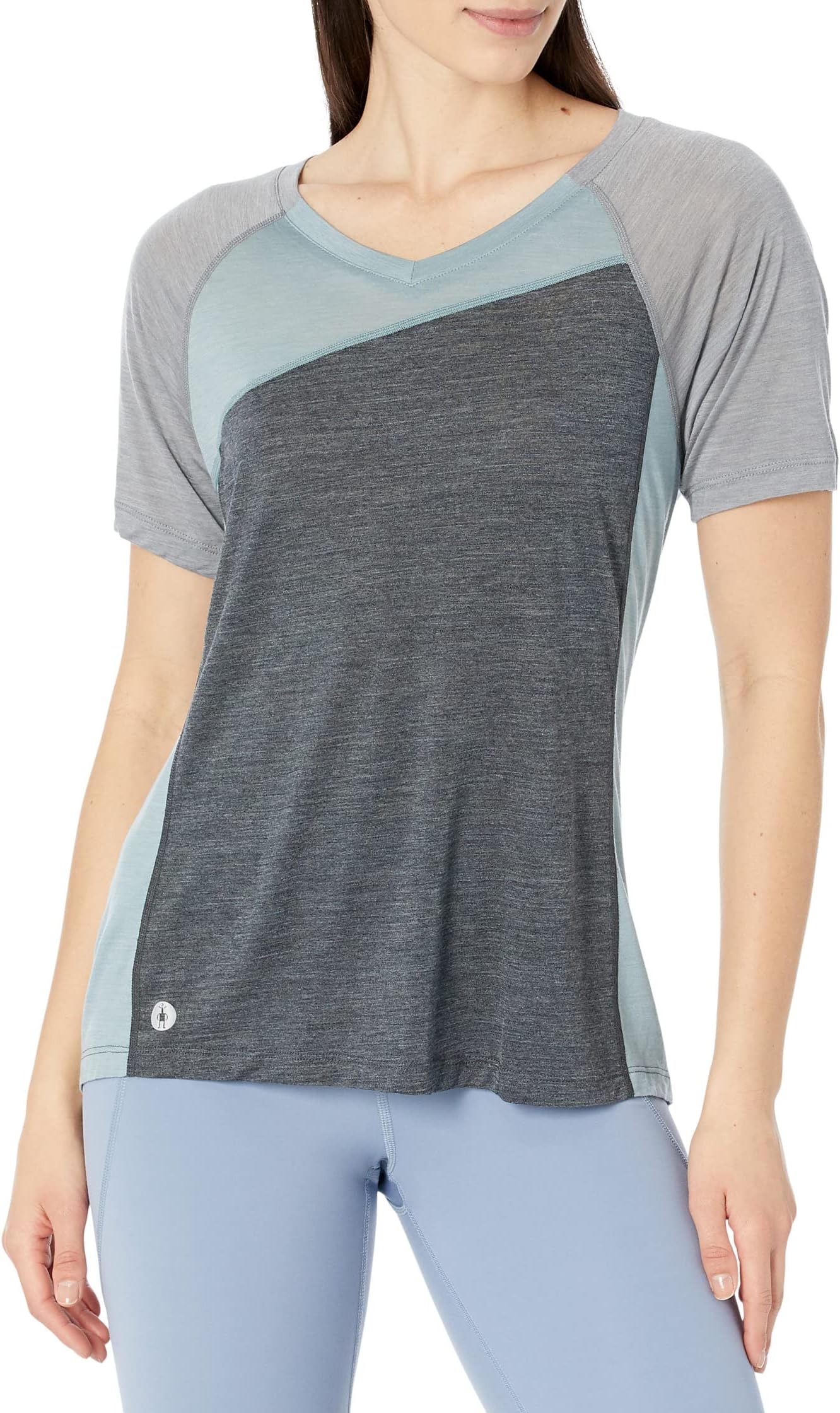 

Футболка Smartwool Ultralite Mountain Bike Short Sleeve Tee, цвет Charcoal Heather