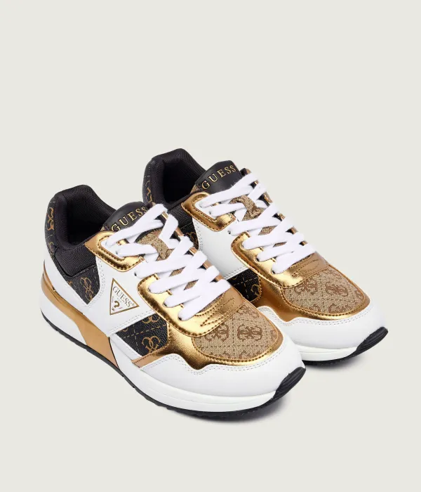 Кроссовки Миккея Guess, белый — фото 3