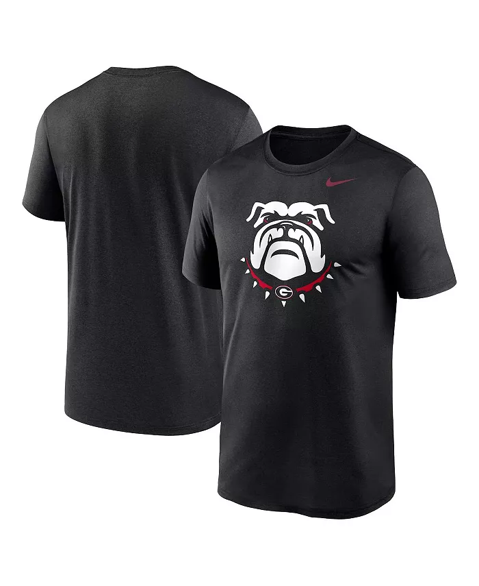 

Мужская футболка Georgia Bulldogs Primetime Legend Alternate Logo Nike, черный