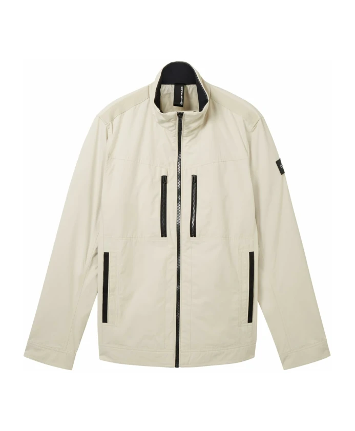 

Мужская куртка для активного отдыха на открытом воздухе, подходящая для переменчивой погоды. Tom Tailor, бежевый