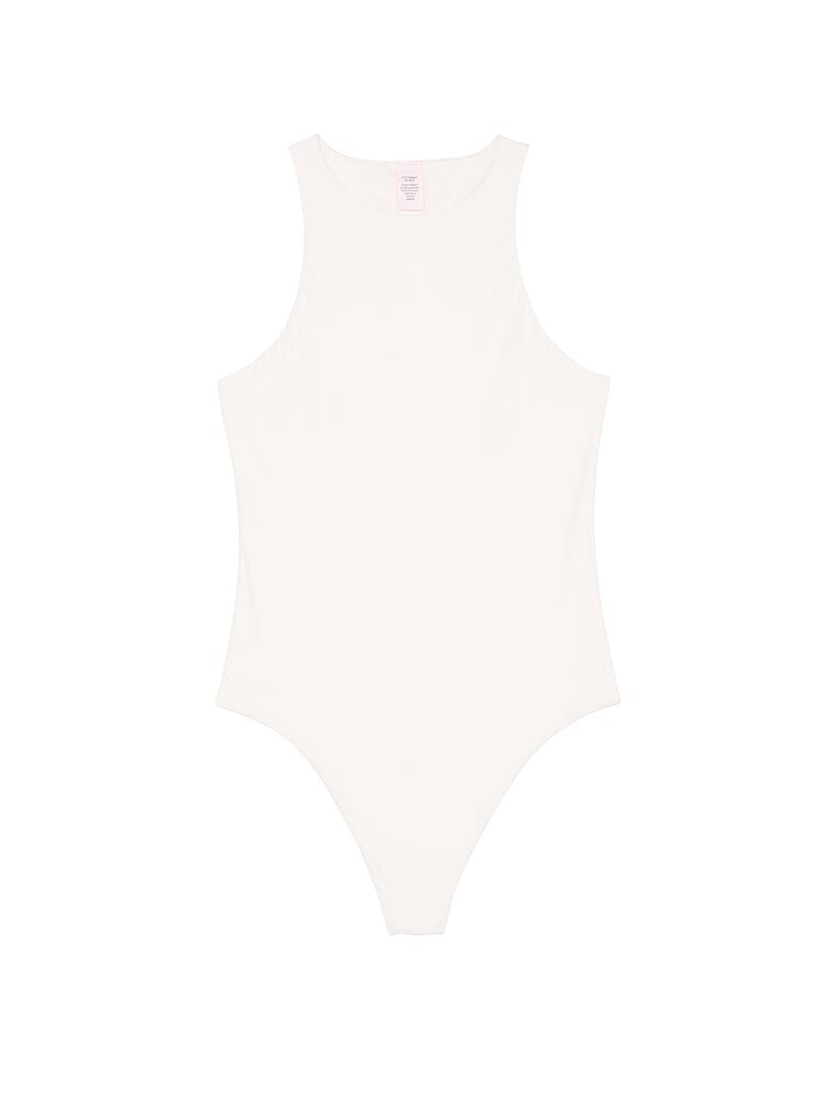 Боди Victoria's Secret с инновационным боди-топом feathersoft Victoria'S Secret, белый — фото 3