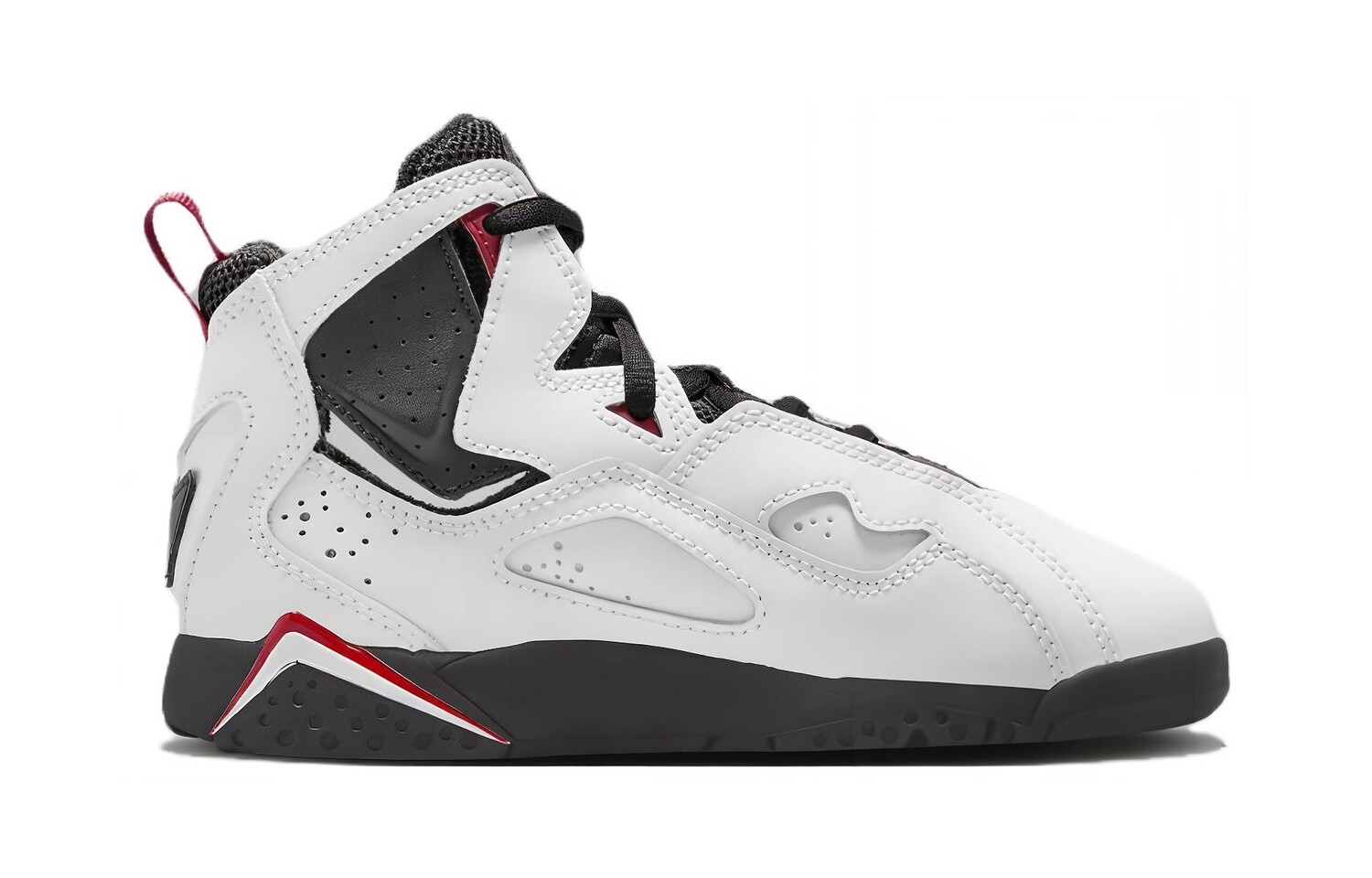 Кроссовки Jordan True Flight Vintage Basketball Shoes Men High-top White, белый — фото 2