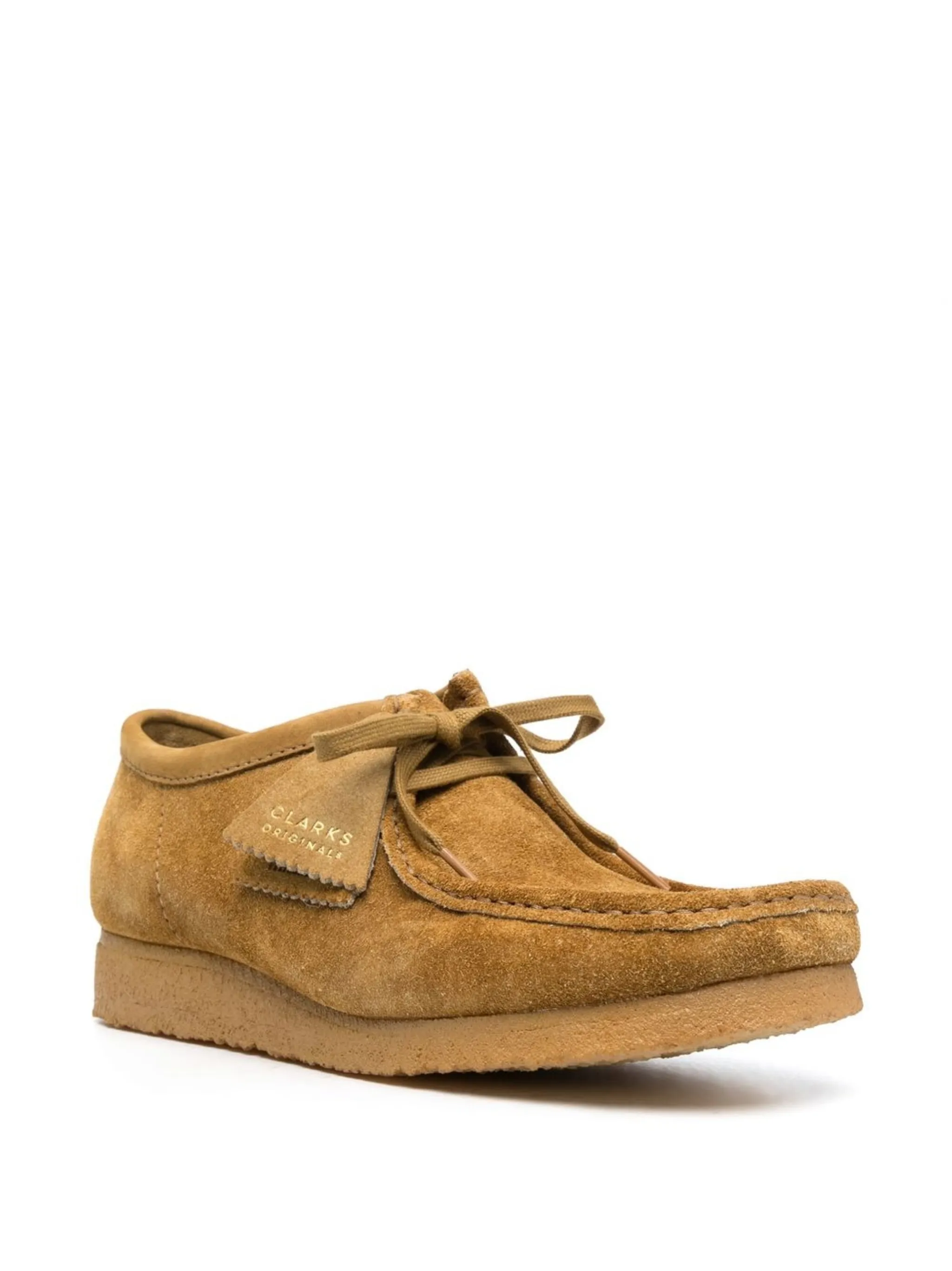Туфли монки со шнуровкой Clarks, желтый — фото 2