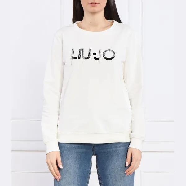 

Толстовка обычного кроя Liu Jo, экрю