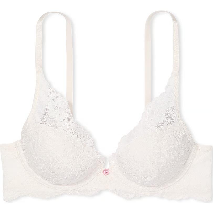 

Женский бюстгальтер Victoria's Secret, Кокосовый белый/Кокосовый белый