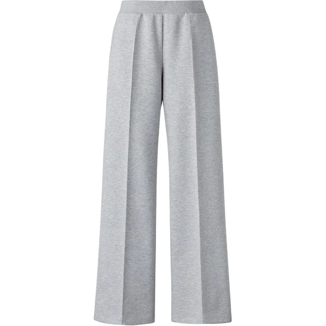 Брюки C вязаные унисекс UNIQLO, серый