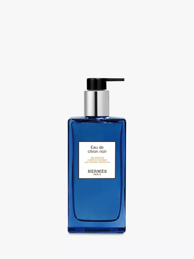 Гель для душа для волос и тела Eau de Citron Noir, 200 мл Hermès