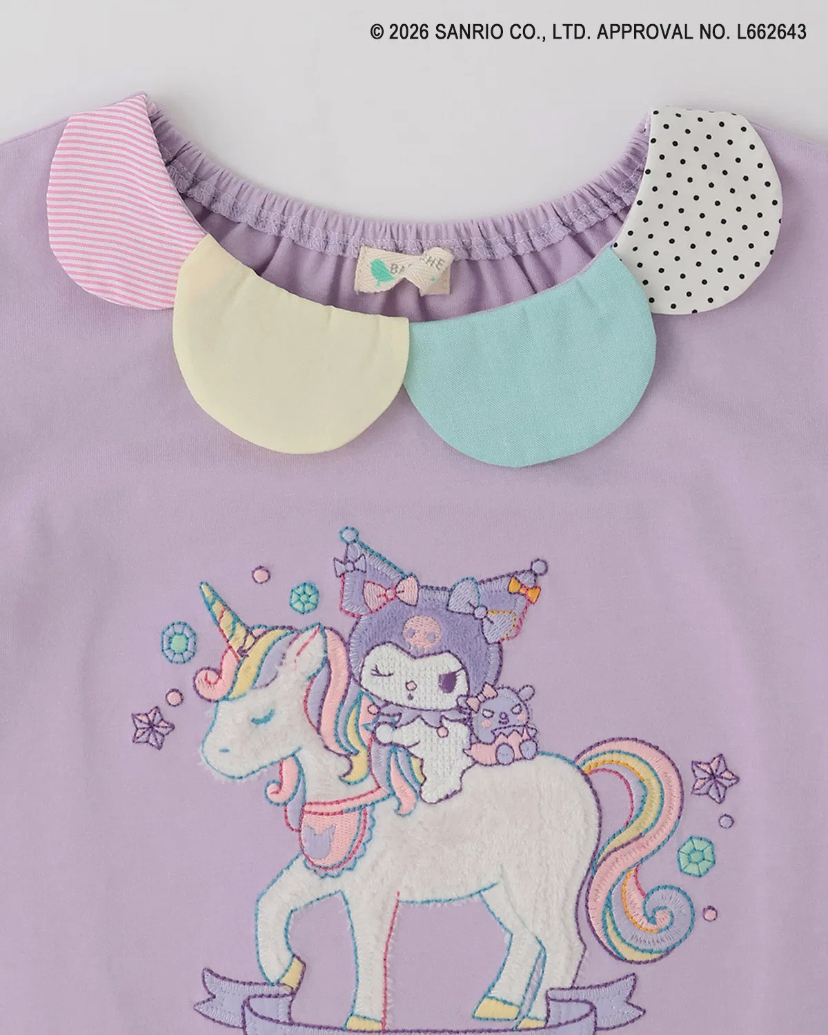 Детская футболка с единорогом Baby Cheer My Melody розовая — фото 2