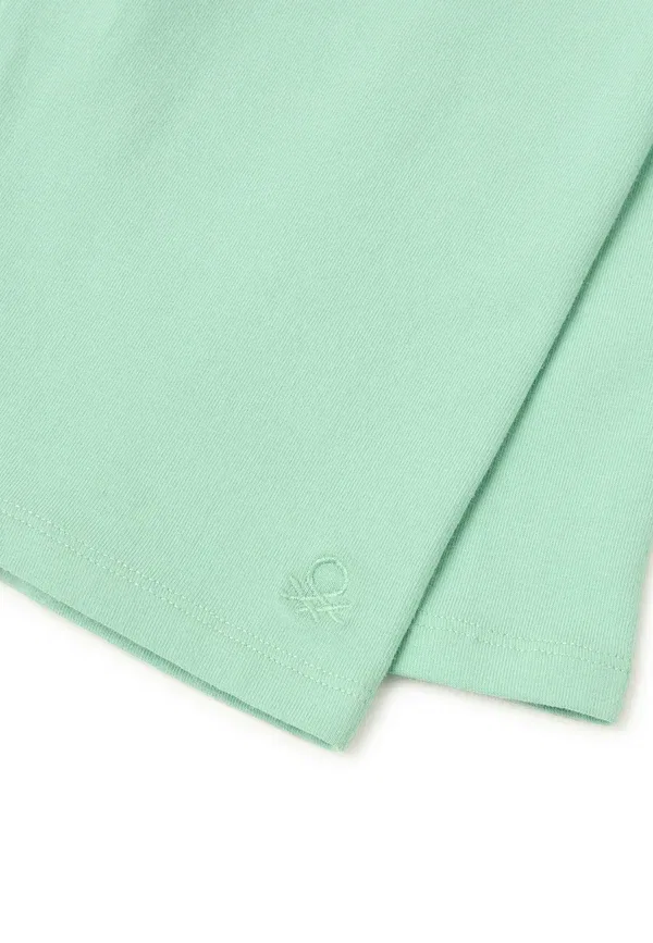 Шорты-леггинсы для растяжки United Colors Of Benetton, зеленый — фото 3
