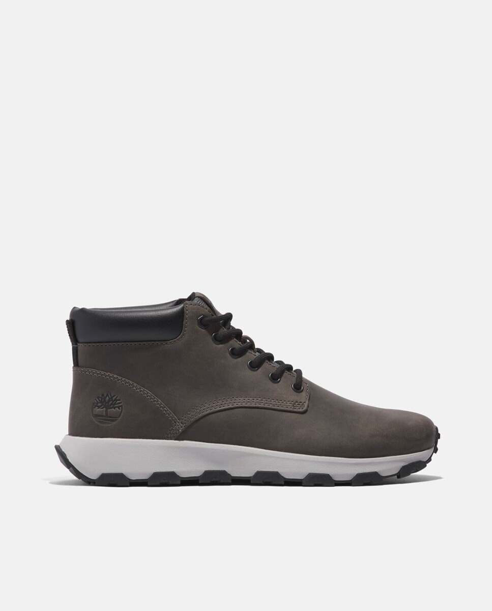 

Мужские серые кожаные ботинки Timberland, серый