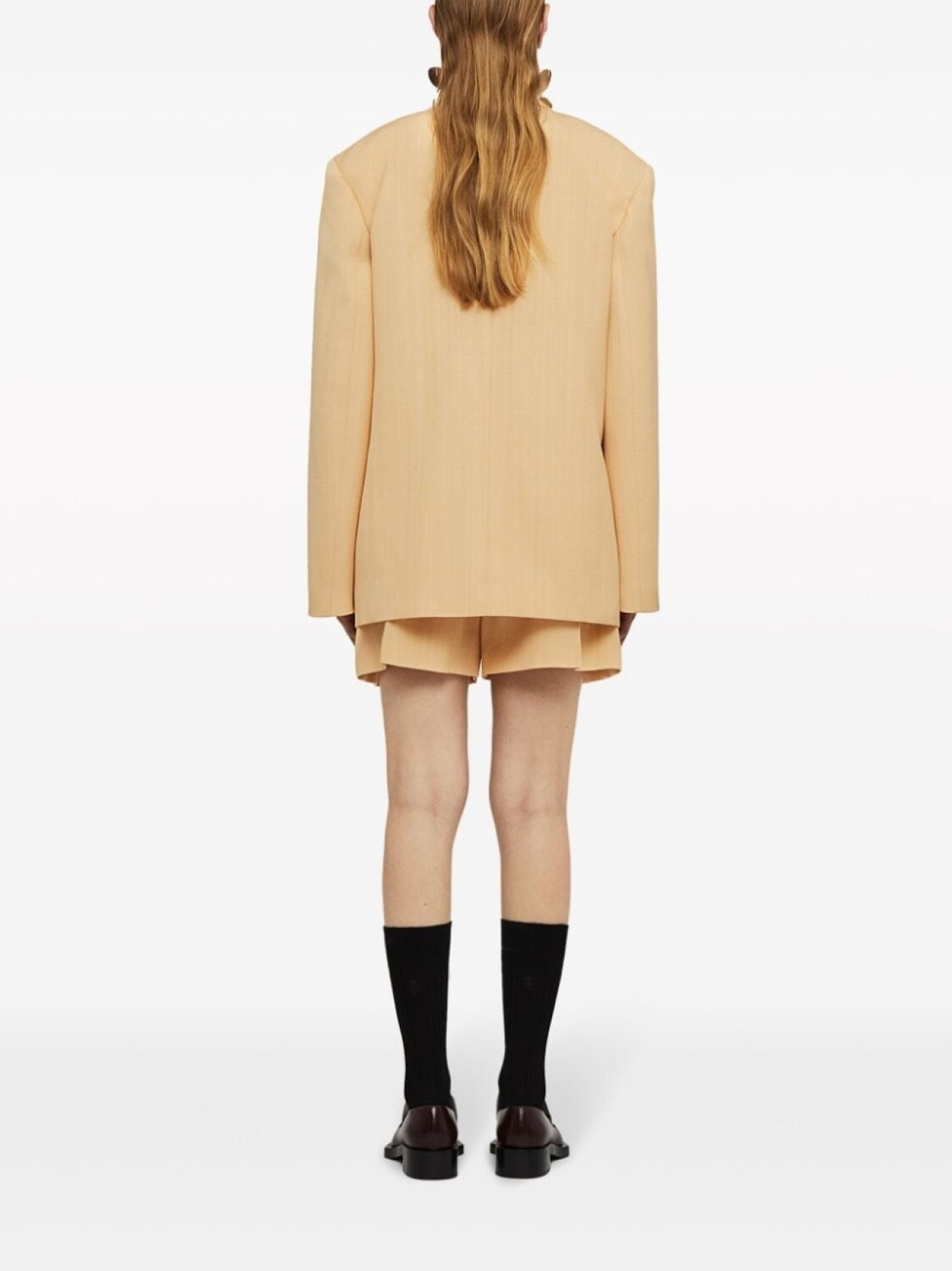 

Jil Sander шорты со складками, нейтральный цвет