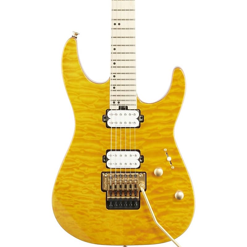 

Электрогитара Charvel ProMod DK24 HH FR M Electric Guitar, Quilt-Top Dark Amber