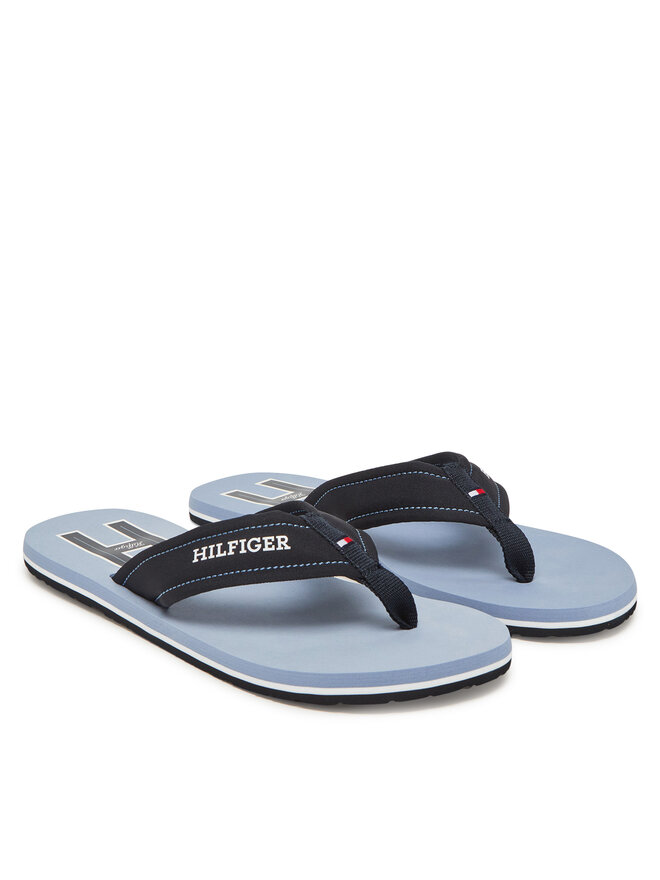 Шлепанцы Hilfiger H Padded Beach Sandal FM0FM05536 Tommy Hilfiger, синий — фото 2