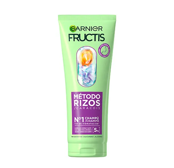 

Увлажняющий шампунь для волос Método Rizos Fructis, 200 ml