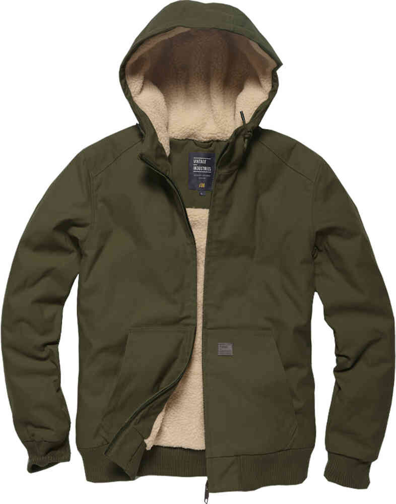 

Куртка Даттон Vintage Industries, оливковое, Зеленый, Куртка Даттон Vintage Industries, оливковое
