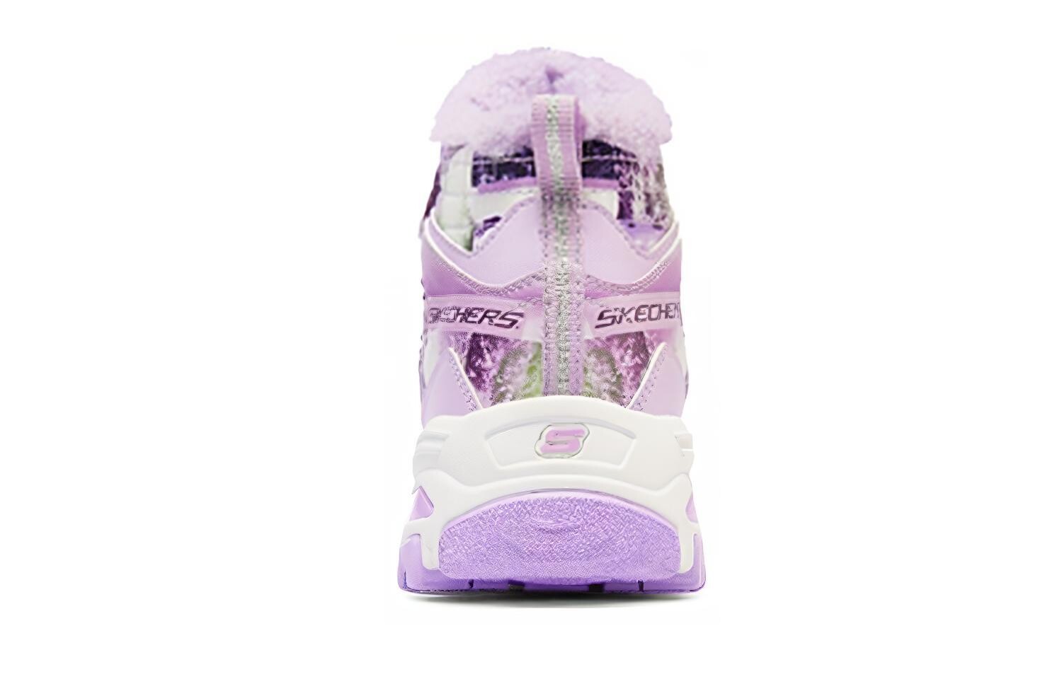 Кроссовки Skechers Kids Lifestyle Shoes GS Mid-top Purple/White — фото 4