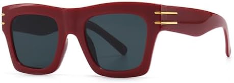 

Солнцезащитные очки большого квадратного размера 2027 года для женщин и мужчин, винтажные солнцезащитные очки с защитой от УФ-излучения UV400, ретро-очки Drive Eyewear MTZJH, C7