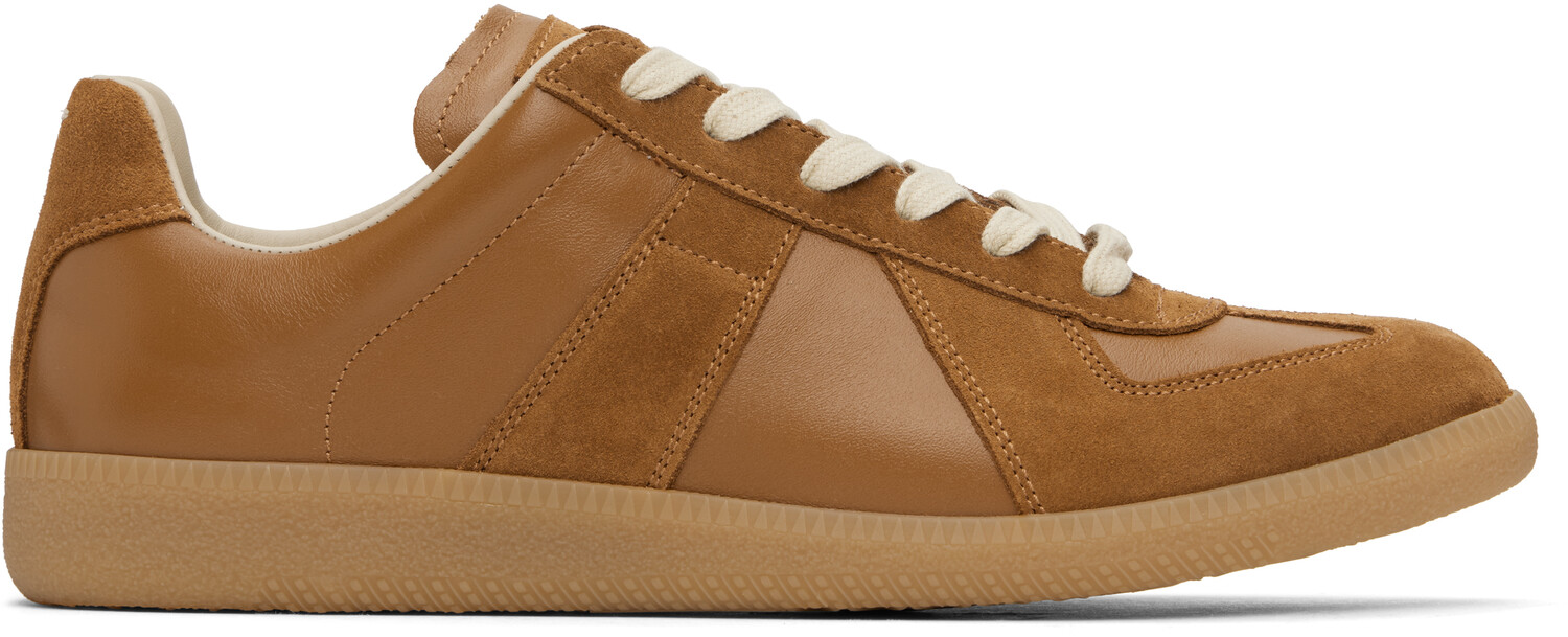 

Коричневые кроссовки-реплики Maison Margiela, Light brown, Коричневый, Коричневые кроссовки-реплики Maison Margiela, Light brown
