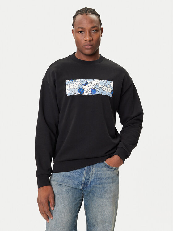 

Свитшот regular fit Neprix 50545129 Hugo, чёрный
